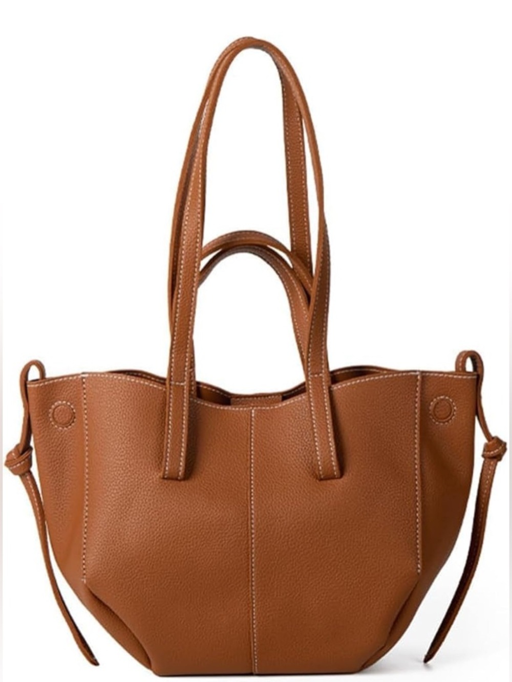 Leather Purses  Trendy Leather Shoulder Bag Faux Purse Faux Leather Tote Bag